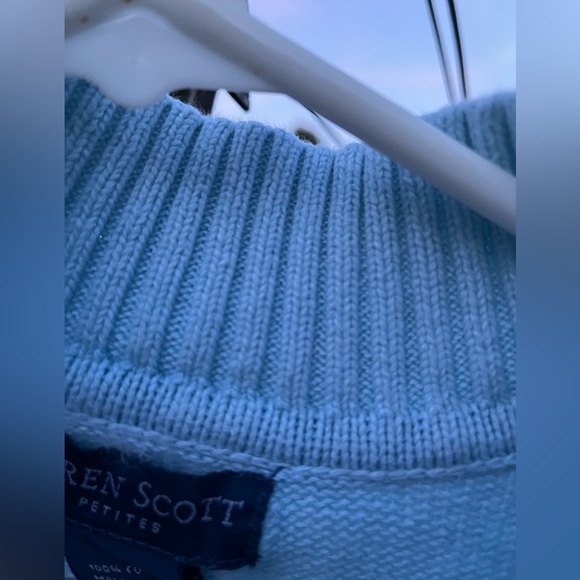 beautiful sky blue sweater - Picture 5 of 9